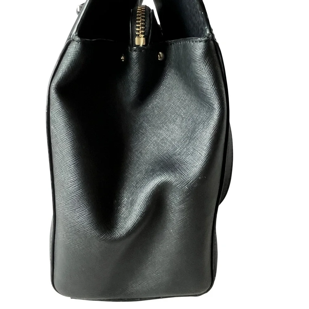 Kate Spade Newbury Lane Briar‎ Tote Black Saffiano Leather Work Bag Large